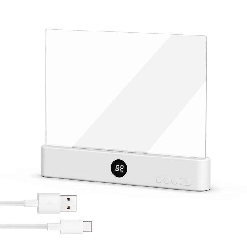LumiKeep rechargeable reading light in White