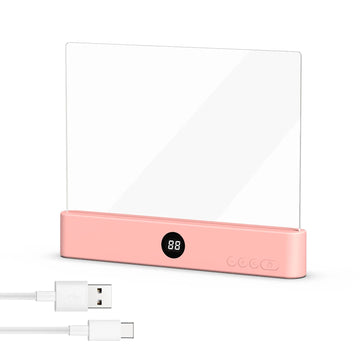 LumiKeep rechargeable reading light in Pink